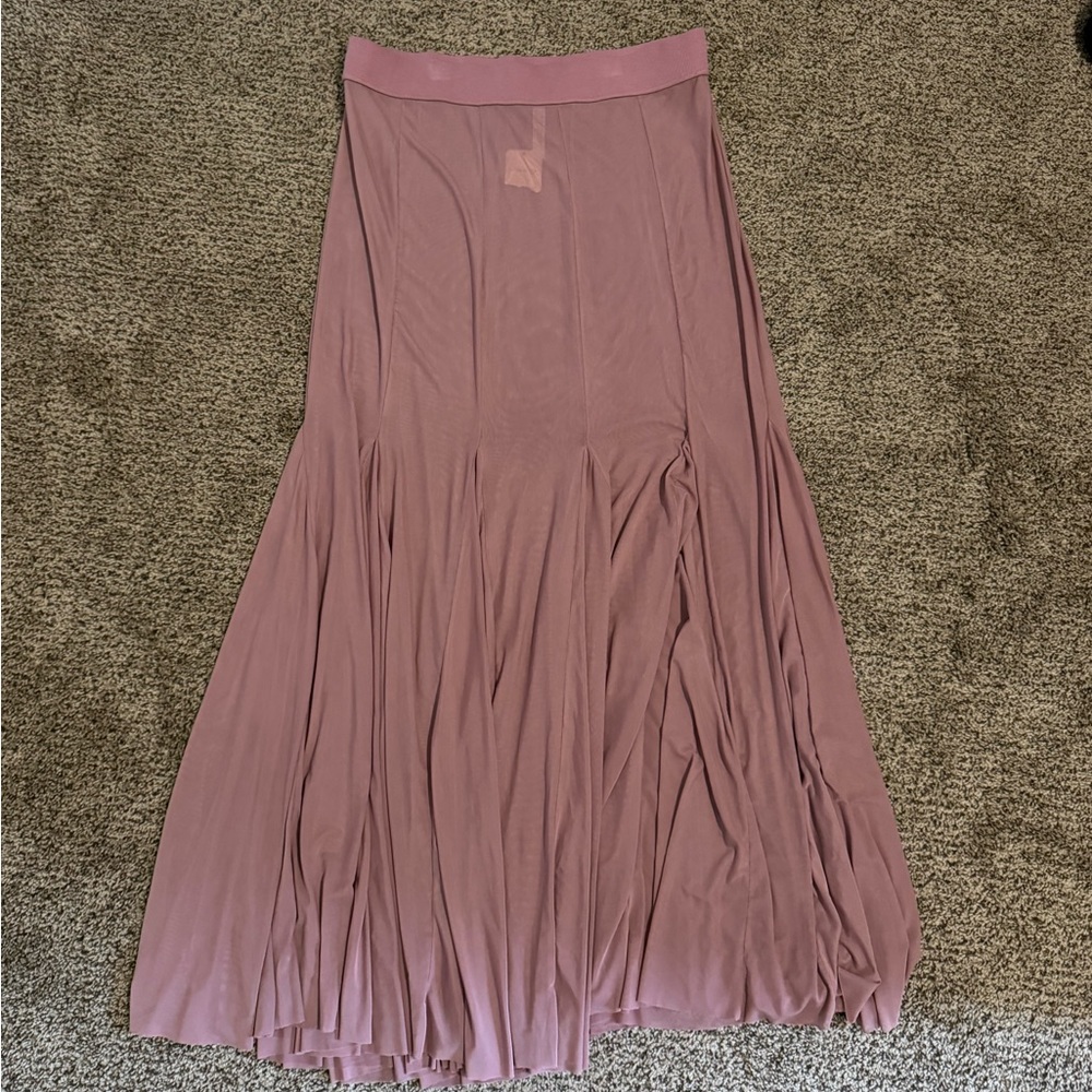 Free People Godet Girl mesh skirt